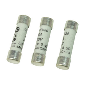 3 fusibles 20Ampères sans voyant
