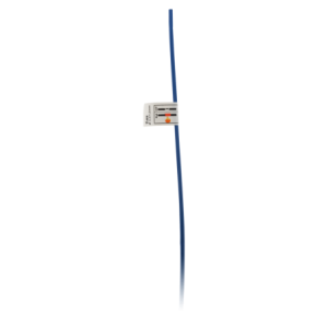 GAINE THERMORETRACTABLE.DIAMETRE 3,2-1,6 1METRE BLEU