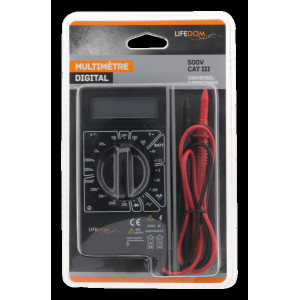 MULTIMETRE DIGITAL 19 CALIBRES
