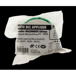 BOITE APPLIQUE DCL DIAMETRE 54 SCELLER