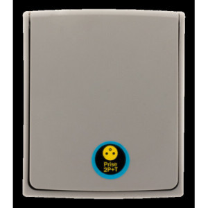 PRISE 2P+T IP55 BICOLORE OROK