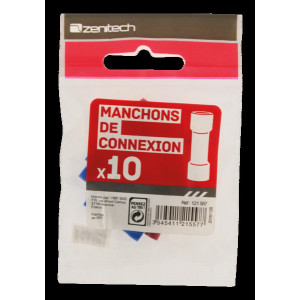10 MANCHONS DE CONNEXION
