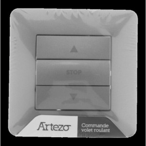 COMMANDE VOLET ROULANT ARTEZO TITANIUM