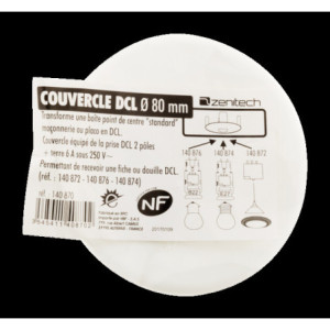 COUVERCLE DCL POUR BOITE DCL DIAMETRE 65MM
