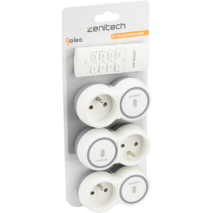 BOLEA PACK DE 3 PRISES 3680W + TELECOMMANDE - FR