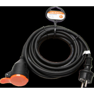 PROLONGATEUR A CLAPET 5M H07RN-F 3G1.5 NOIR-ORANGE