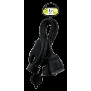 PROLONGATEUR CHANTIER 3 PRISES 16A H07RN-F 3G1.5 0.8M IP44