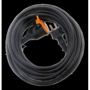 PROLONGATEUR A CLAPET 10M H07RN-F 3G1.5 NOIR-ORANGE