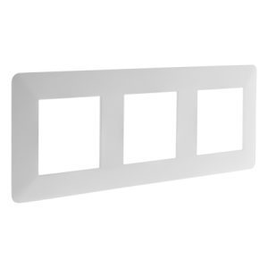 PLAQUE TRIPLE ARTEZO BLANC
