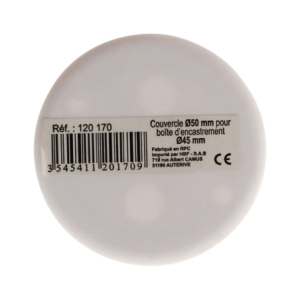 COUVERCLE POUR BOITE DIAMETRE 45 120159