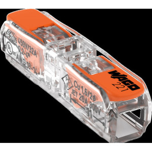 SACHET DE 10 BORNES WAGO SERIE 221 INLINE