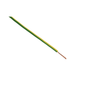 CABLE H07V-K 2,5MM² VERT/JAUNE 5M