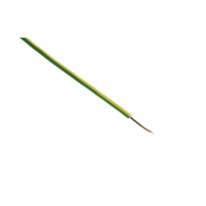 CABLE H07V-U 1,5MM² 25M JAUNE/VERT FILM