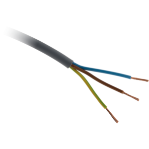 CABLE H05VV-F 3G1,5MM² GRIS 25M
