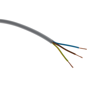 CABLE H05VV-F 3G6 GRIS vendu au mètre linéaire