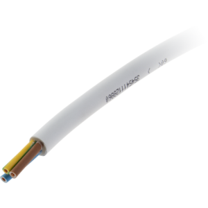 CABLE H05VV-F 3G2,5 BLANC vendu au mètre linéaire