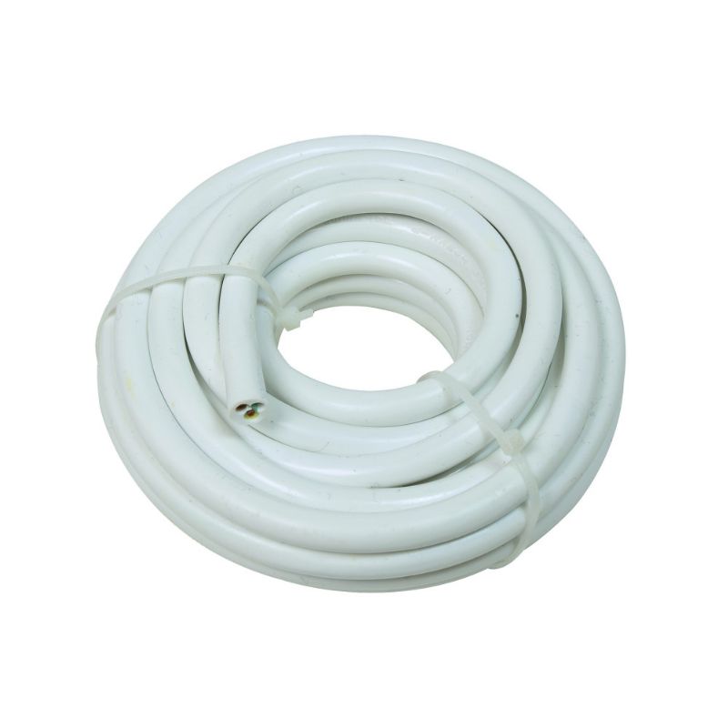 CABLE H05VV-F 3G0,75 5M BLANC
