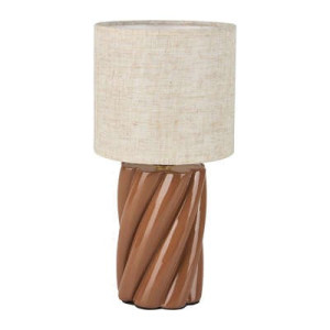 LAMPE TORSADEE CERAMIQUE "TWIST"