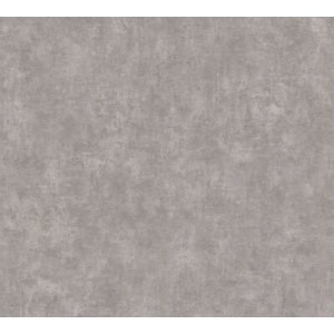 Papier peint expansé intissé texturé aspect Used Look - Gris éléphant