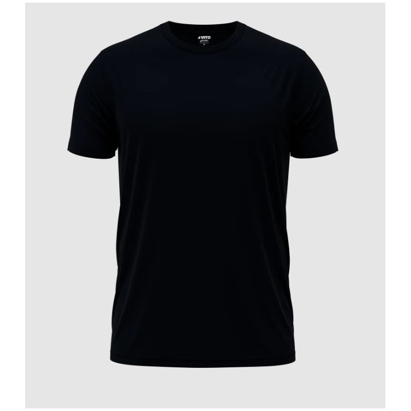 T-SHIRT BASIC NOIR TAILLE XXL