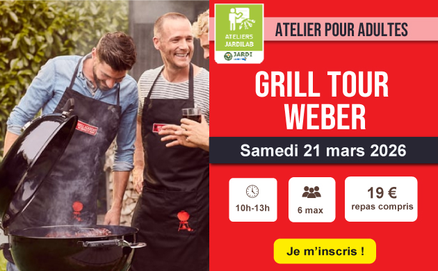 Atelier Jardilab : Grill Tpur Weber